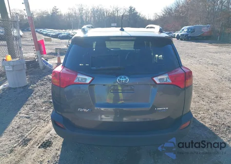 2013 Toyota Rav4 Limited from USA, damaged, VIN 2T3DFREV7DW074249